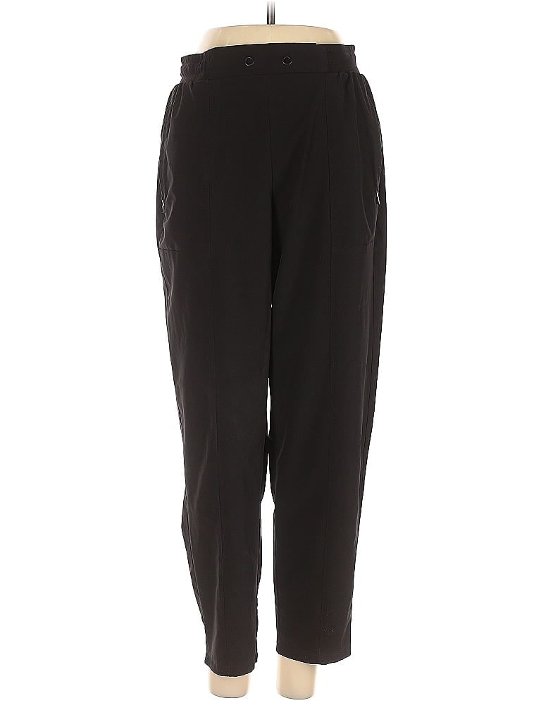Pre-owned Lou & Grey Casual Pants In Black