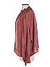 Unbranded 100% Polyester Burgundy Long Sleeve Blouse Size L - photo 5