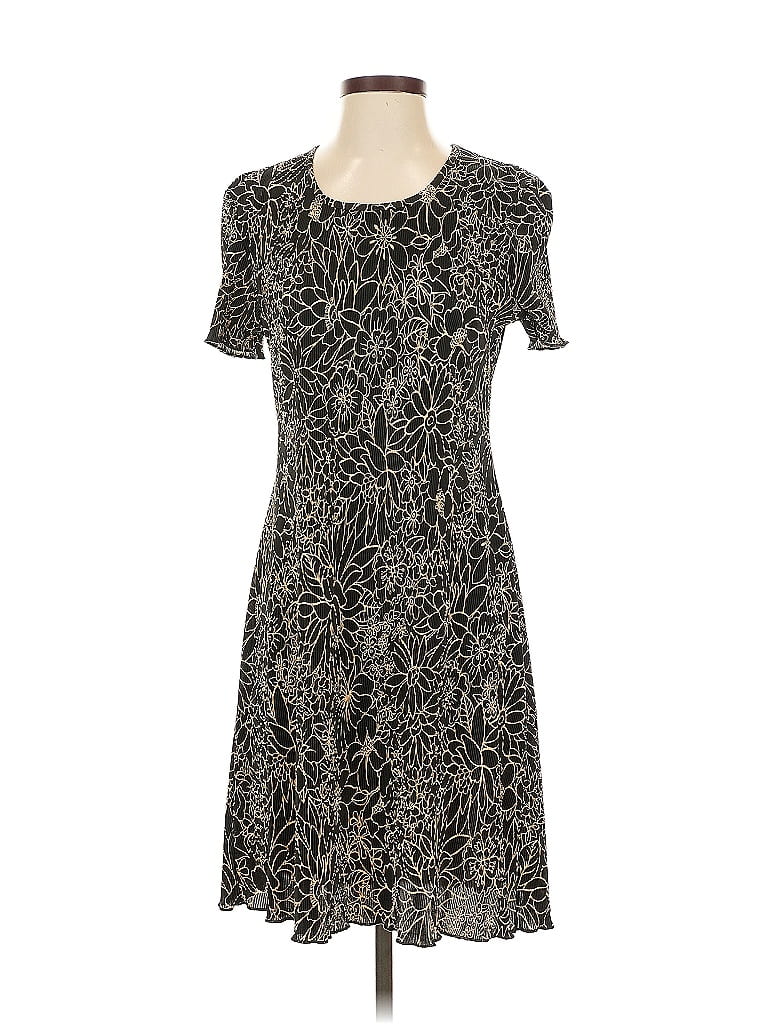 Pre-owned Connected Apparel Cocktail Dress In Black