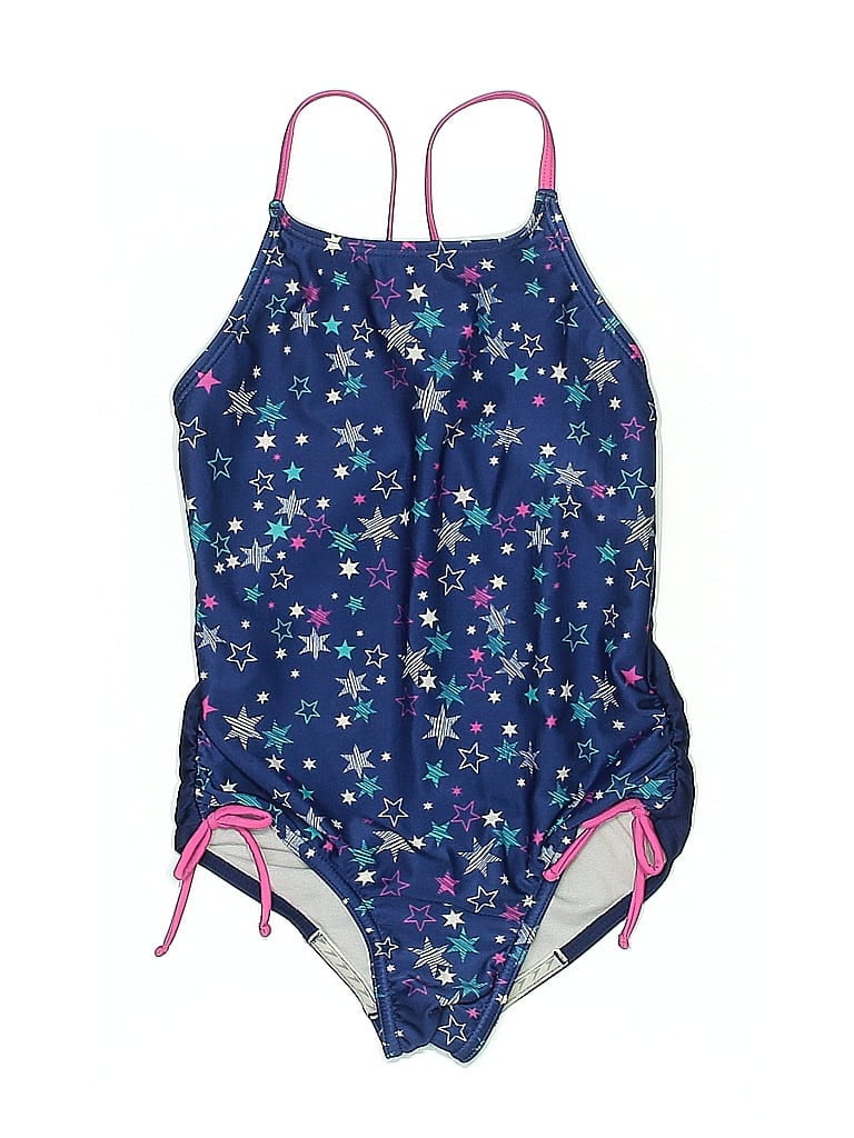 Pre-owned Speedo Kids' One Piece Swimsuit In Blue