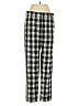 Robert Rodriguez Checkered-gingham Black Casual Pants Size 2 - photo 1