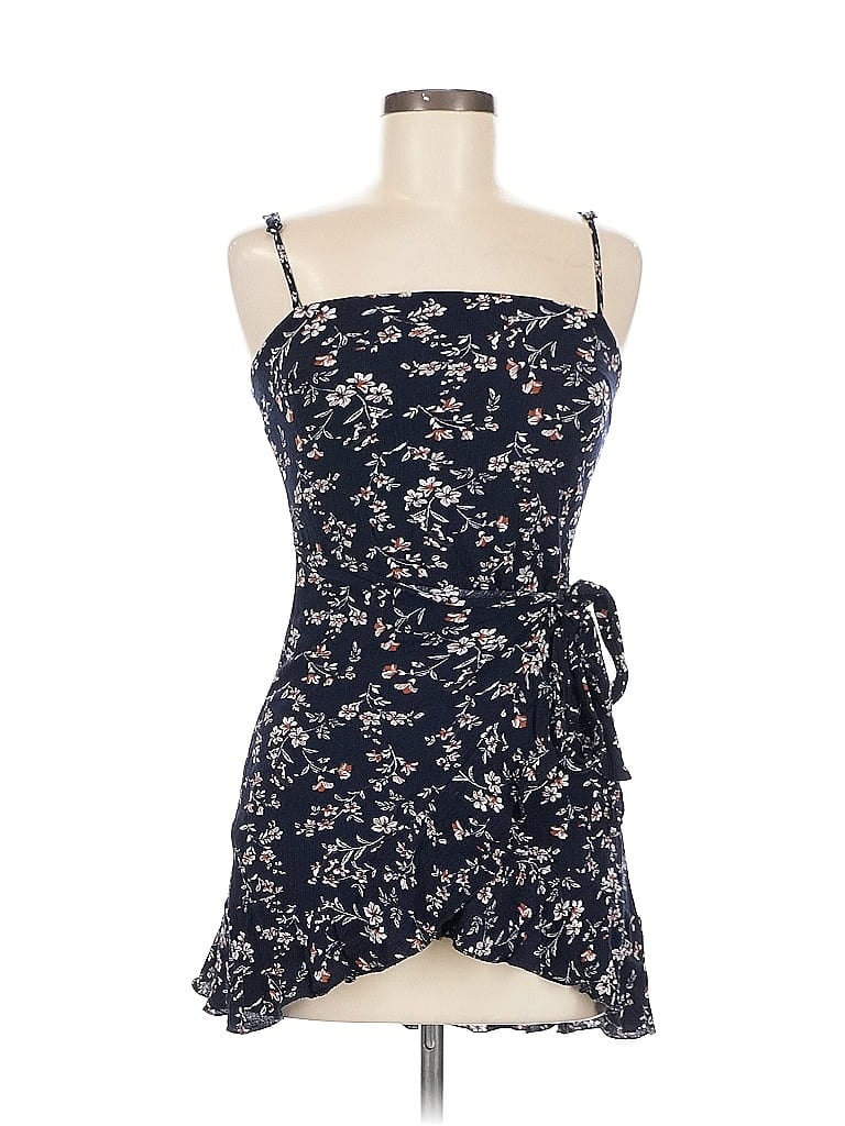 Pre-owned Zaful Casual Dress In Blue