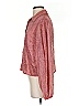Lulus Polka Dots Pink Long Sleeve Blouse Size S - photo 5