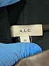 A.L.C. Metallic Silver Brown Faux Leather Pants Size 00 - photo 3