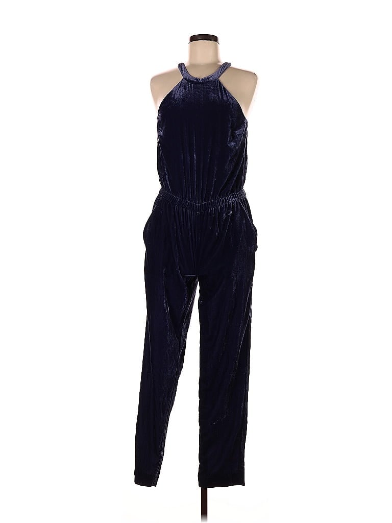Pre-owned Ann Taylor Loft Jumpsuit In Blue