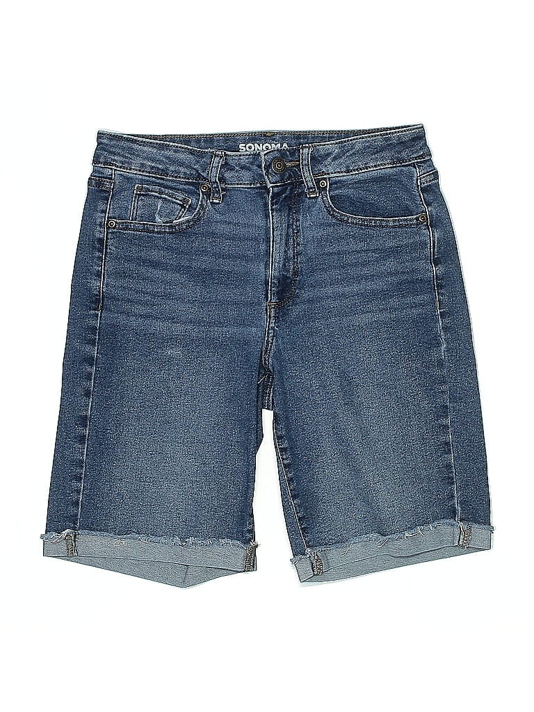 Pre-owned Sonoma Goods For Life Denim Shorts In Blue