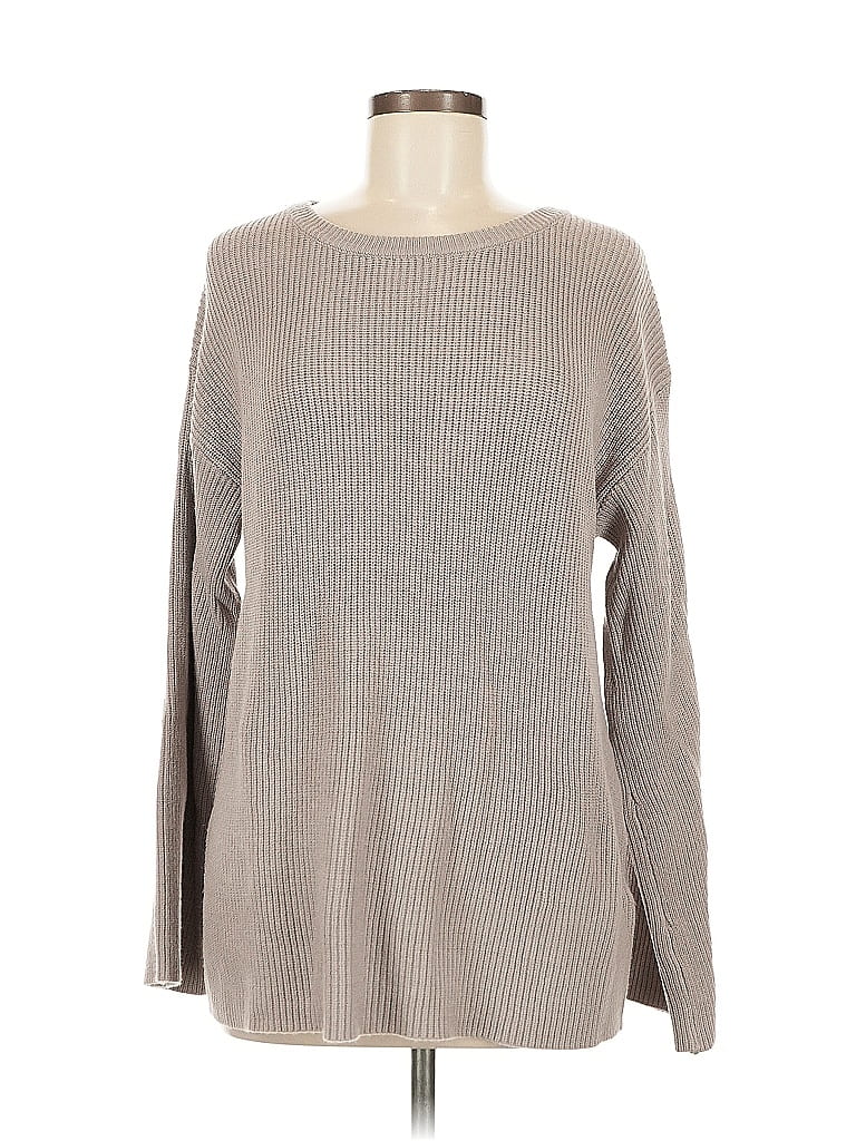 Pre-owned The Drop Pullover Sweater In Gray