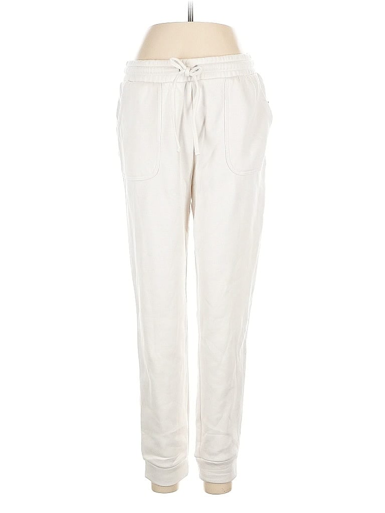 Pre-owned Rae Dunn Casual Pants In White