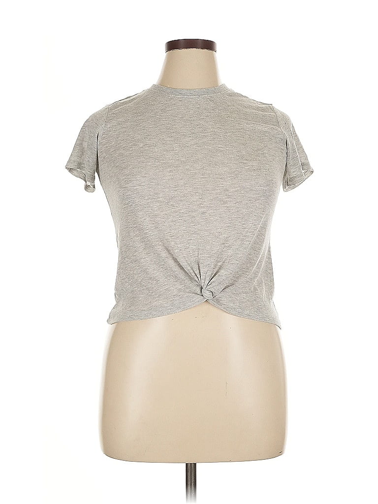 Pre-owned Live Love Dream Aeropostale Short Sleeve T-shirt In Gray