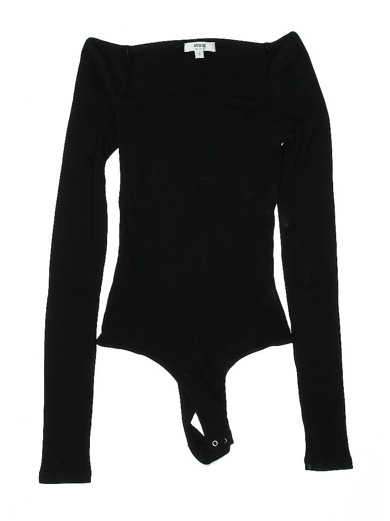 Pre-owned Agolde Bodysuit In Black