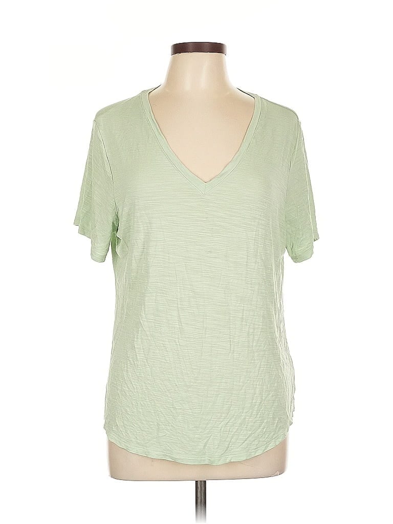 Pre-owned Old Navy Short Sleeve T-shirt In Green