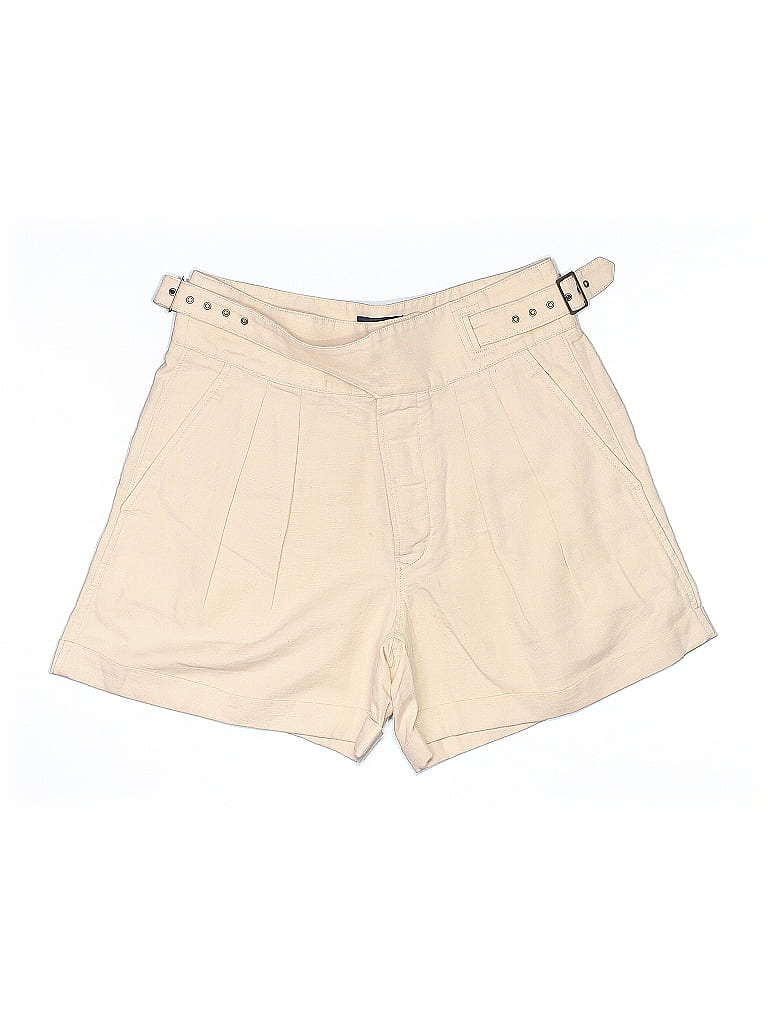Pre-owned Banana Republic Khaki Shorts In White