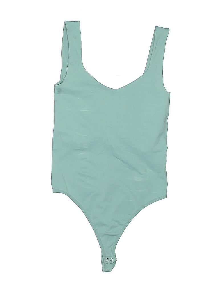 Pre-owned Intimately By Free People Bodysuit In Green