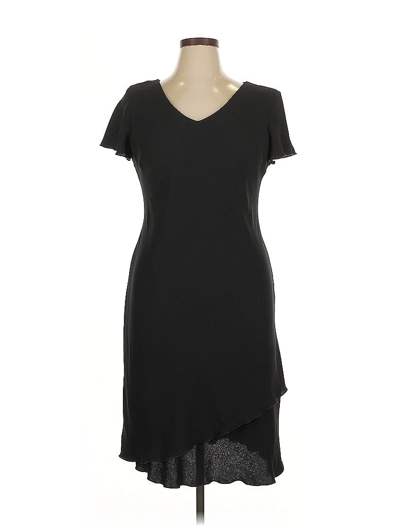 Pre-owned Sl Fashions Cocktail Dress In Black