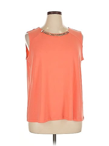 Carmen Carmen Marc Valvo Sleeveless Blouse (view 1)