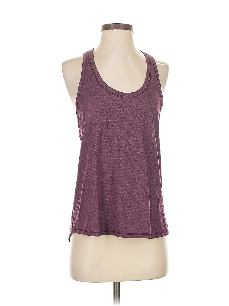 Pre-owned Lululemon Athletica Active Tank Top In Purple
