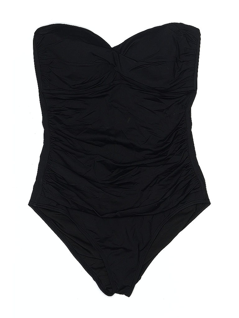 Pre-owned Anne Cole One Piece Swimsuit In Black