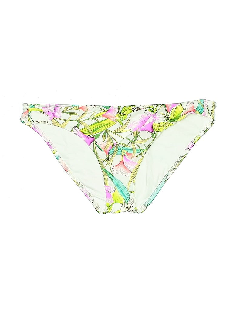 Pre-owned Victoria's Secret Swimsuit Bottoms In Green