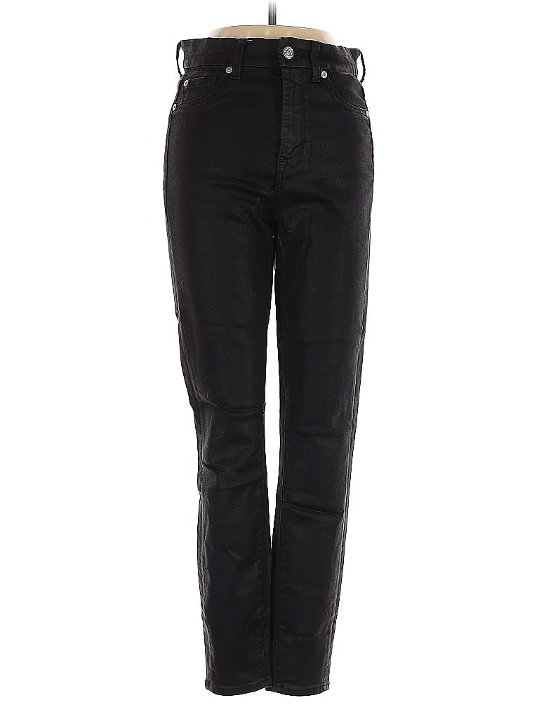 Pre-owned 7 For All Mankind Jeans In Black