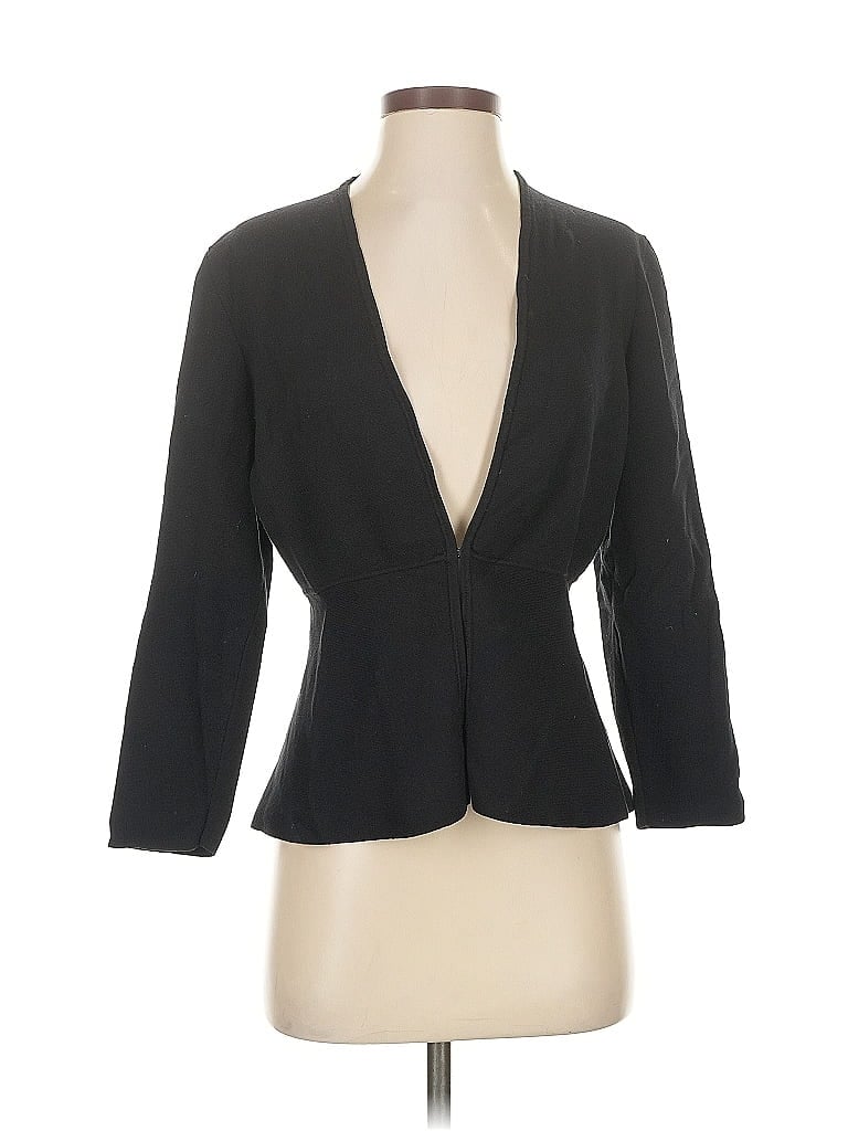 Pre-owned Ann Taylor Cardigan Sweater In Black