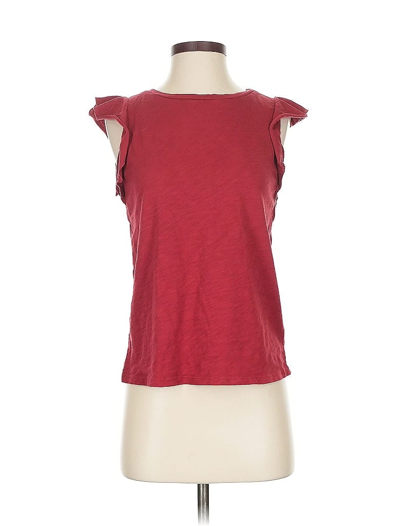 VELVET BY GRAHAM & SPENCER Pre-owned Sleeveless T-shirt In Red