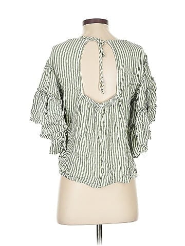 Pilcro 3/4 Sleeve Blouse (view 2)