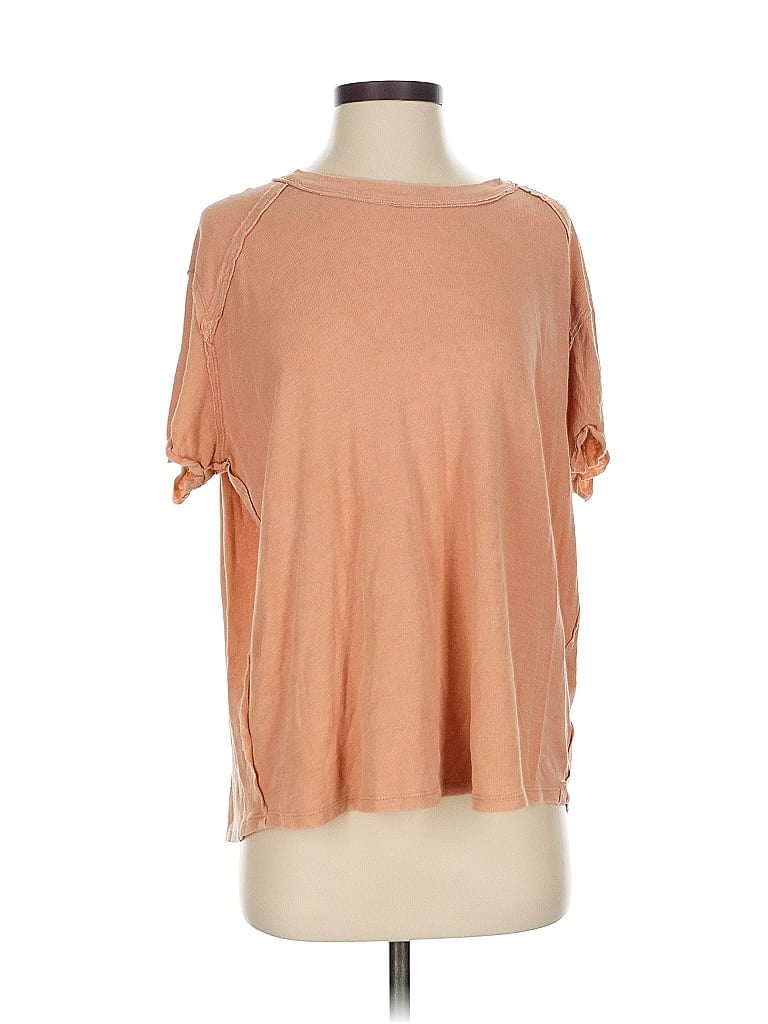 Pre-owned We The Free Short Sleeve T-shirt In Orange