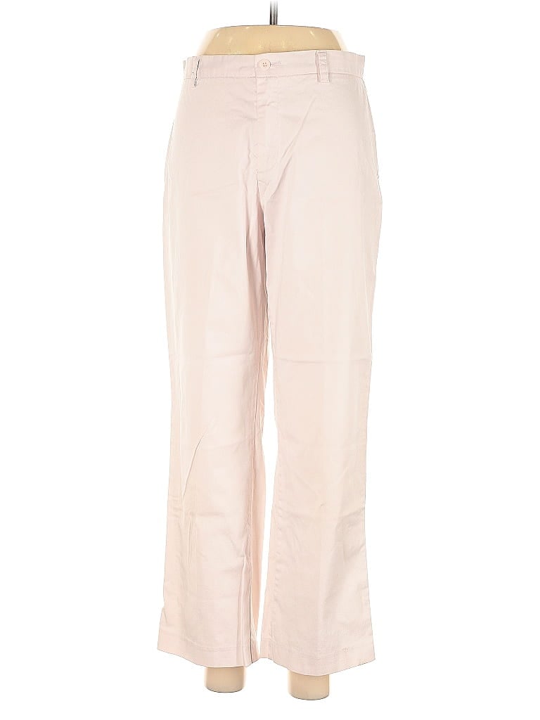 Click to view more detailed imagery on our partner's website Pre-owned Lands' End Casual Pants In White