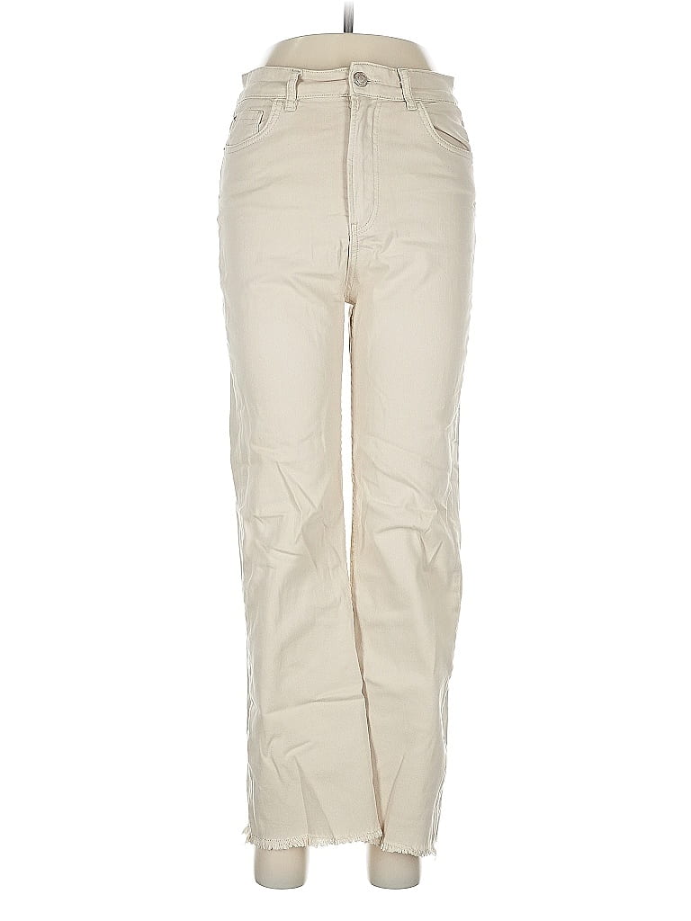 Click to view more detailed imagery on our partner's website Pre-owned Stradivarius Casual Pants In White