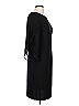 DKNY Solid Black Casual Dress Size 10 - photo 4