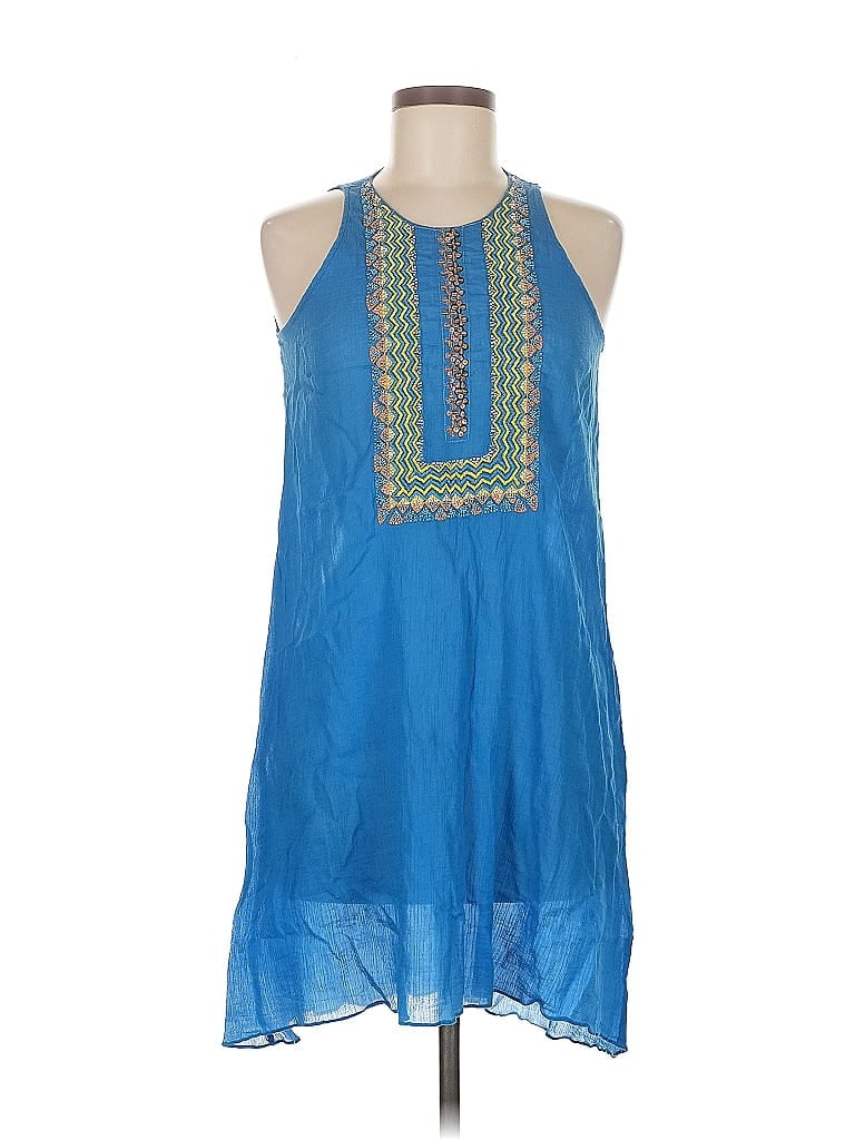 Pre-owned Shoshanna Swimsuit Cover Up In Blue