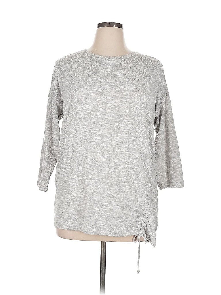 Pre-owned Basic Editions Sweatshirt In Gray