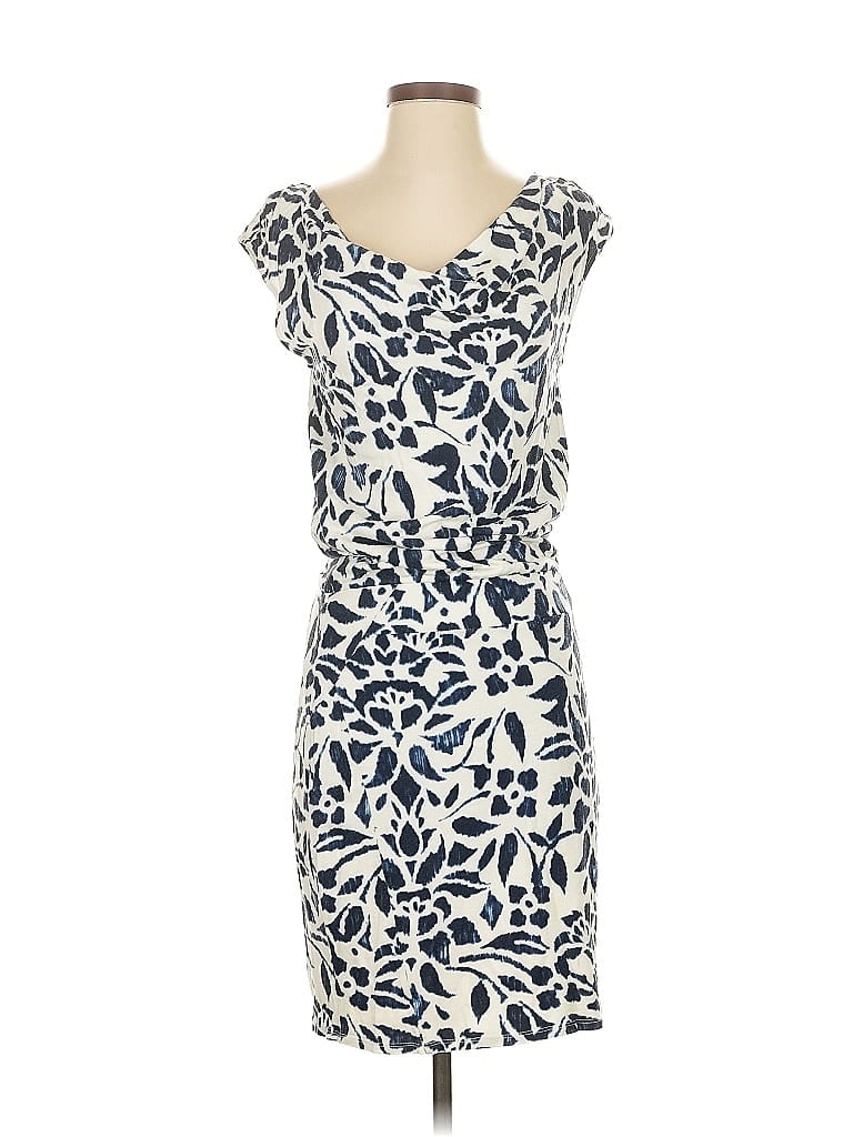 Pre-owned Ann Taylor Casual Dress In Blue