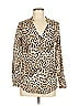 Zara Basic Tan Long Sleeve T-Shirt Size M - photo 1