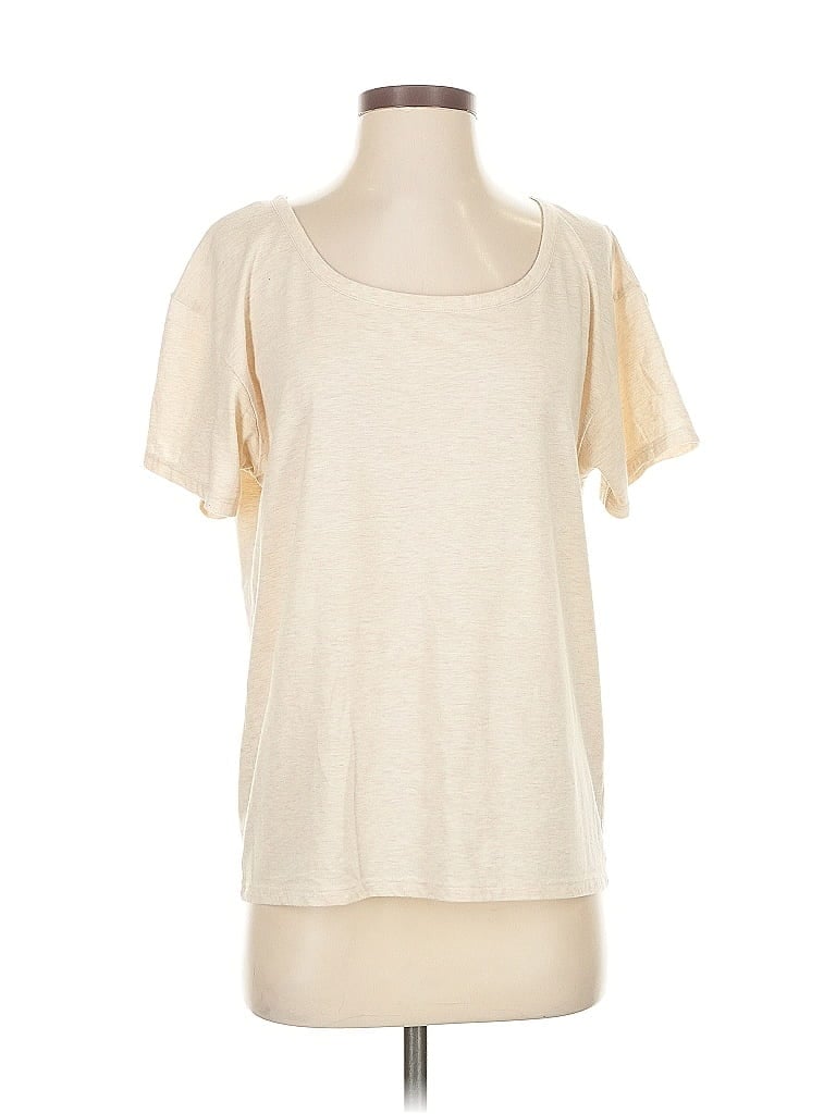 Pre-owned Victoria's Secret Short Sleeve T-shirt In White