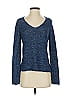 Leggiadro Blue Pullover Sweater Size S - photo 1