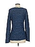 Leggiadro Blue Pullover Sweater Size S - photo 2