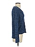 Leggiadro Blue Pullover Sweater Size S - photo 4