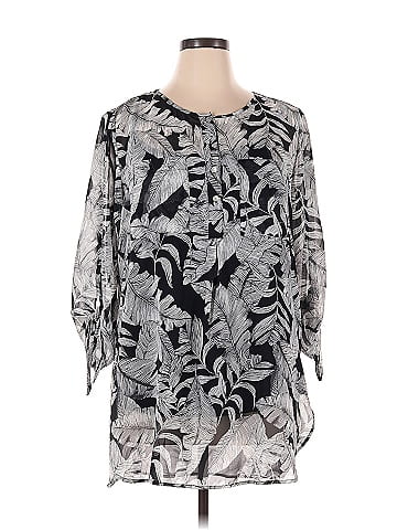 Roz & Ali 3/4 Sleeve Blouse (view 1)