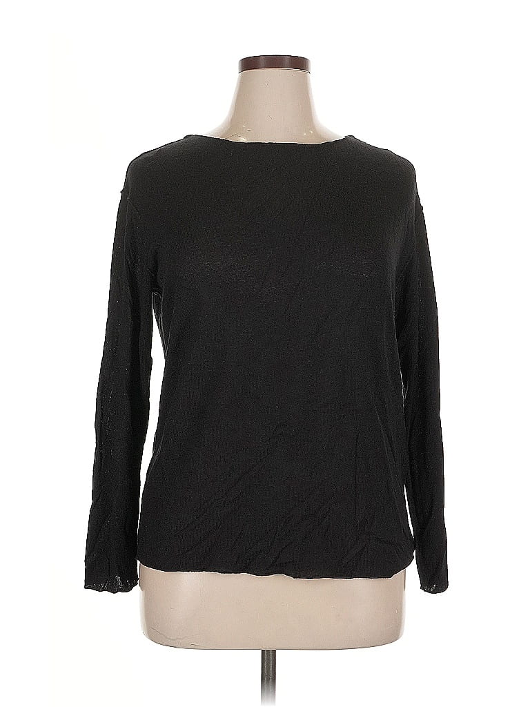 Pre-owned Zara Pullover Sweater In Black