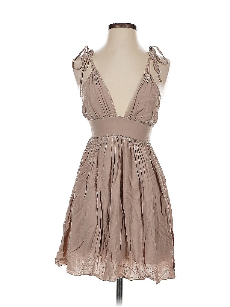 Pre-owned Garage Cocktail Dress In Brown