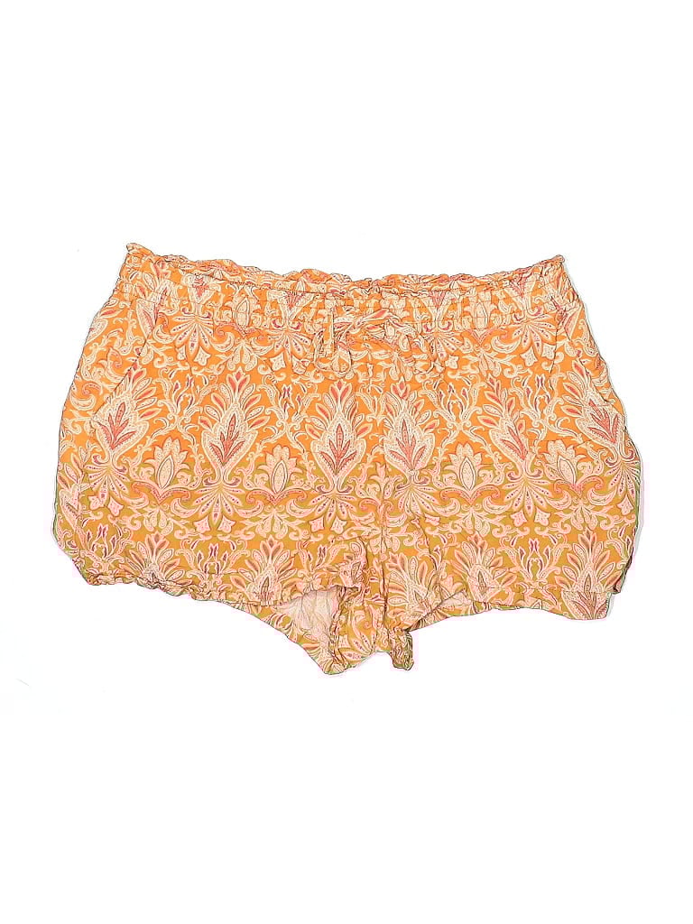Pre-owned Ann Taylor Loft Shorts In Orange