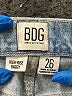 BDG 100% Cotton Polka Dots Blue Jeans Size 26 waist - photo 3
