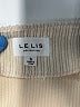 Le Lis Solid Ivory Casual Skirt Size S - photo 3