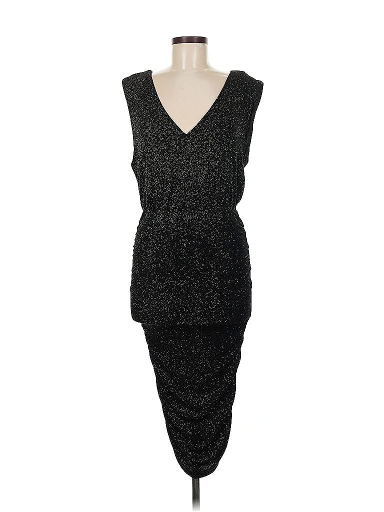 Pre-owned Alice And Olivia Alice + Olivia Cocktail Dress In Gray