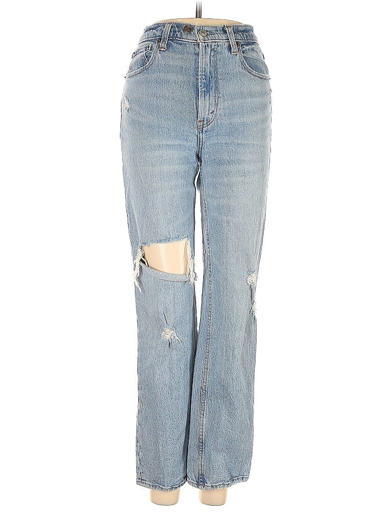 Pre-owned Abercrombie & Fitch Jeans In Blue