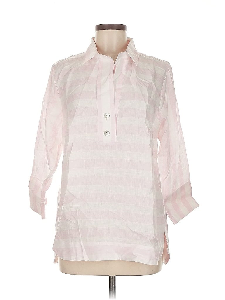 Pre-owned Hinson Wu 3/4 Sleeve Blouse In Pink