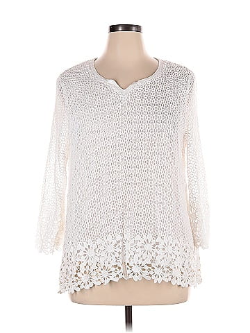Alfred Dunner 3/4 Sleeve Blouse (view 1)