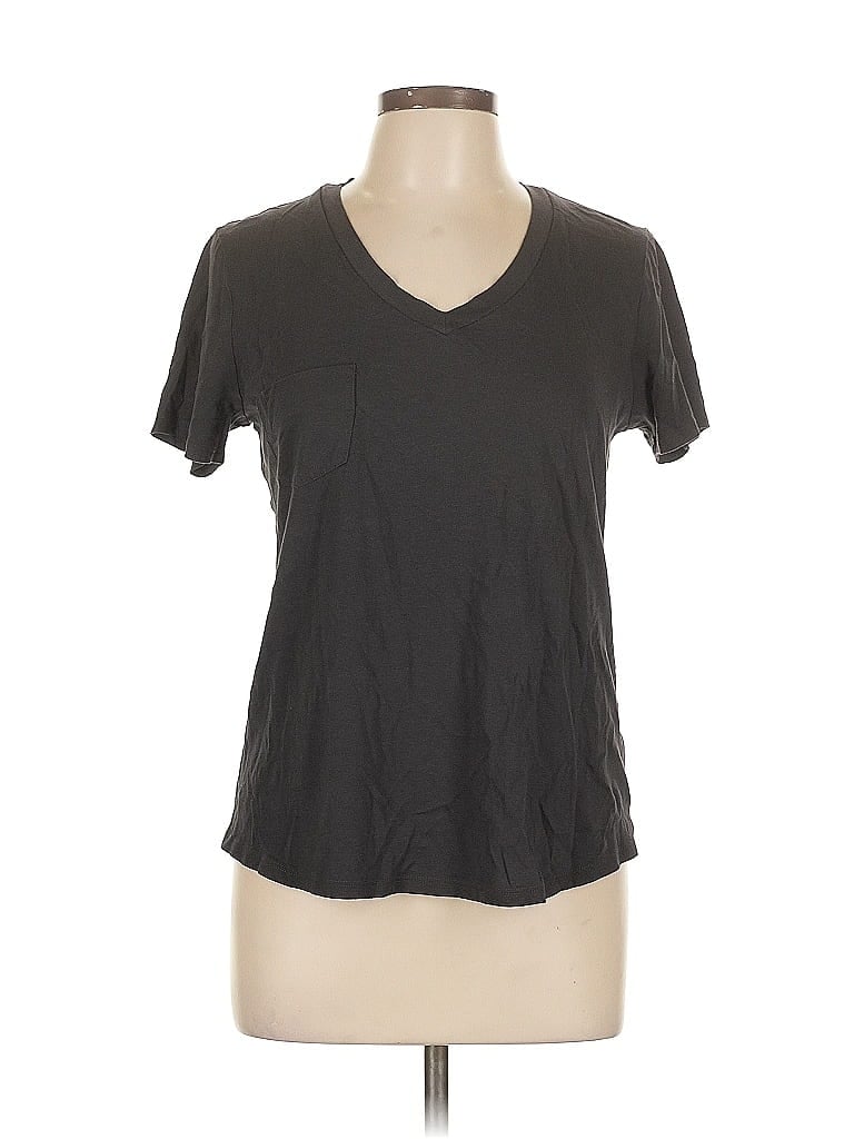 Pre-owned Remade Short Sleeve T-shirt In Gray