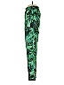 Uterque 100% Polyester Tropical Green Casual Pants Size XS - photo 5